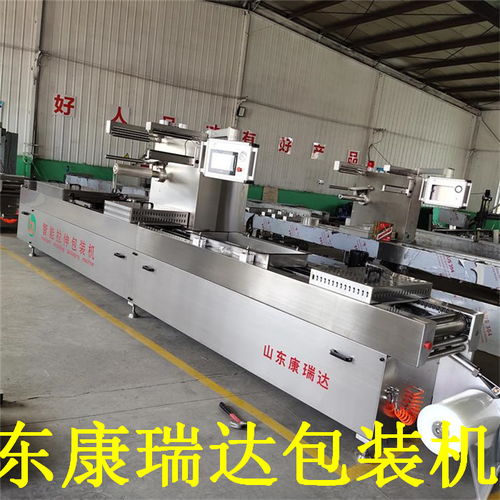 山東康瑞達(dá) 多圖 糯米藕片拉伸膜真空包裝機廠家